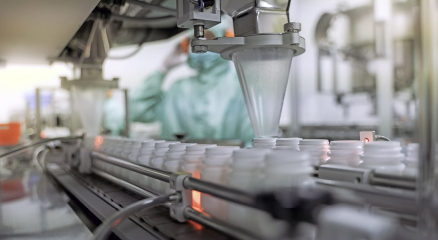 Medical manufacturing production line